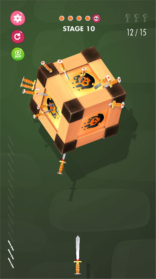 飞刀挑战3D游戏安卓最新版 v1.0图4