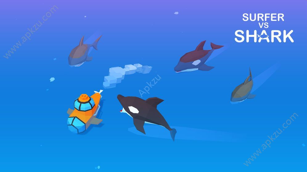冲浪者与鲨鱼游戏安卓安卓版下载（Surfer vs Shark）  v1.0.0图5