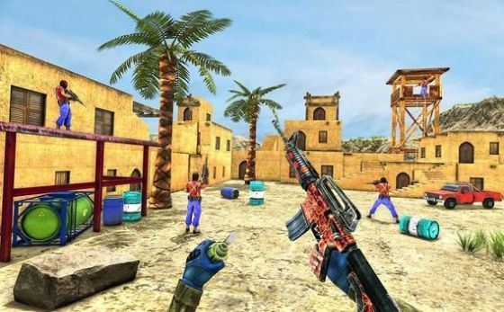 陆军反恐狙击手游戏安卓手机版  v2.1图1