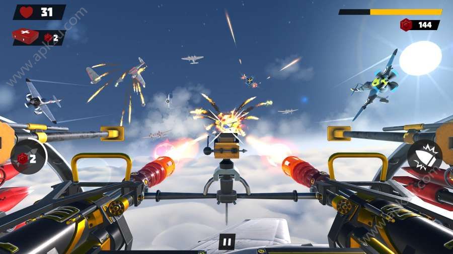 空战射手中文下载安卓版（Turret Gunner）  v0.3.34图1