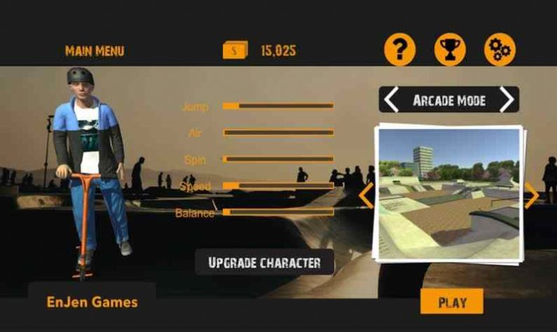 我的滑板车手机中文版游戏  v1.31图4