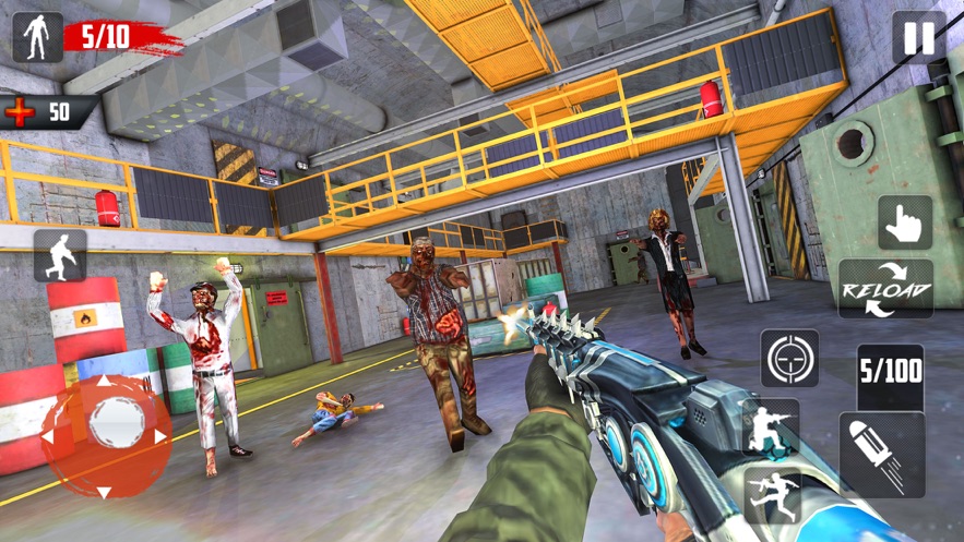 僵尸战争狙击手生存游戏汉化版  v1.0图3