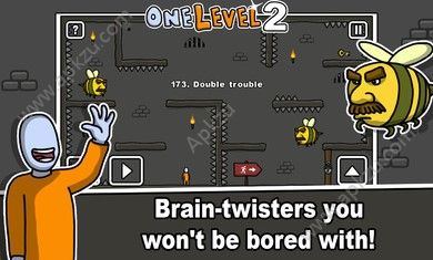 One Level 2火柴人越狱游戏关卡全安卓版 v1.1图3
