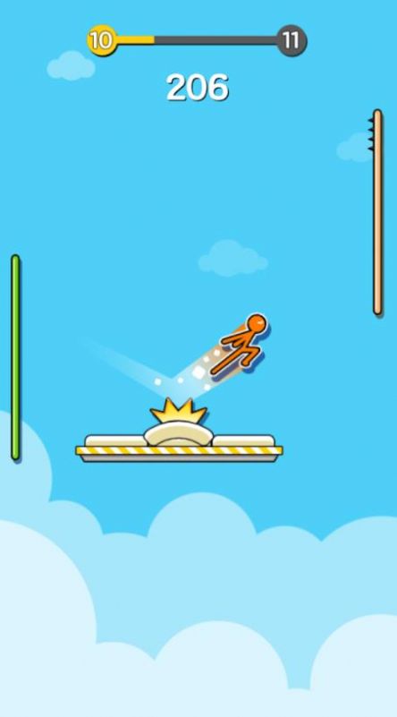火柴人跑酷闯关赛金币安卓版  v1.0图1