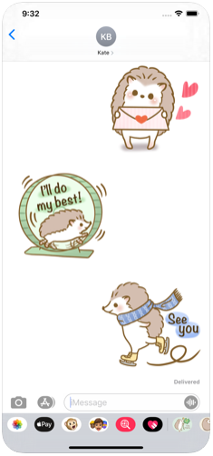 Fluffy Hedgehog＇s Feelings app图2