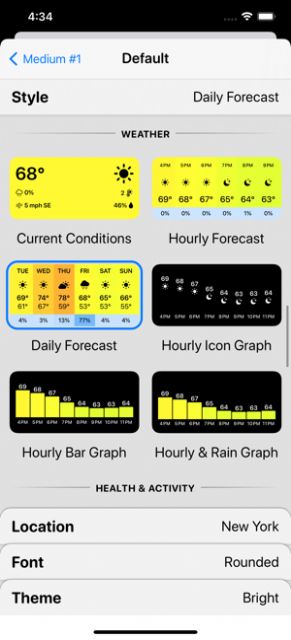 widgetsmith（ios14定制化小部件工具）轻体验中文版  v20220314图3