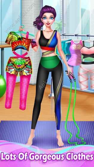 瑜伽女孩美妆健身沙龙游戏图2