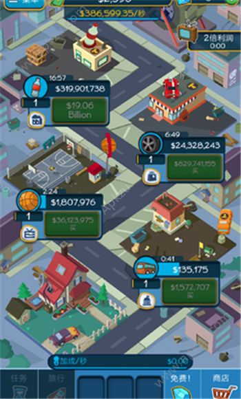 点点暴富游戏钻石版下载（Taps To Riches）  v2.26图4