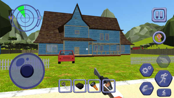 可怕的小丑邻居图1