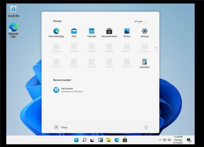 微软win11 Build 22000.100图2