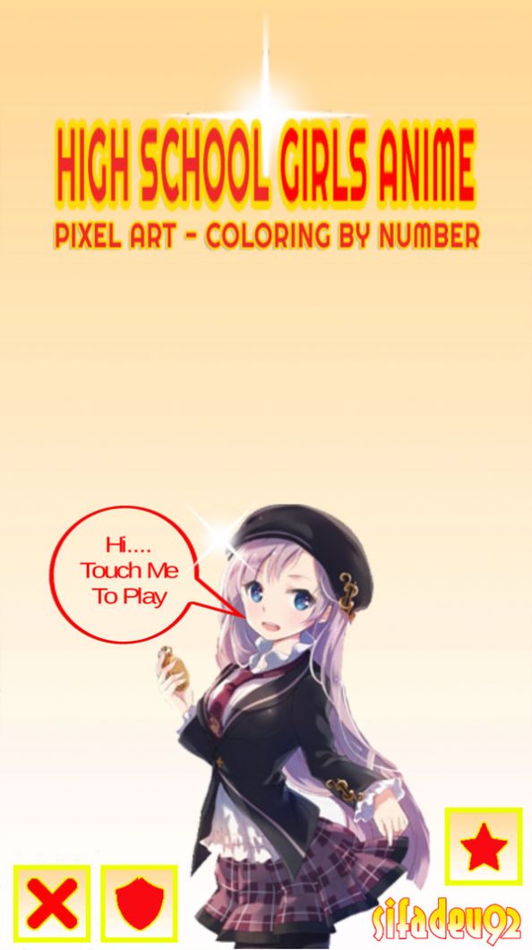 美少女涂色中文版游戏 v0.0.1图1