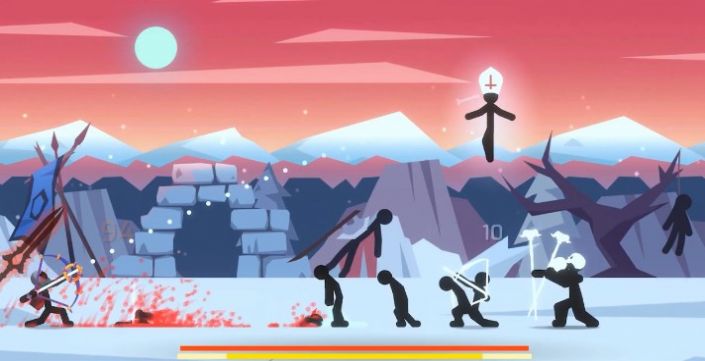 火柴人大战暗影弓手战场游戏安卓中文版  v0.57图4