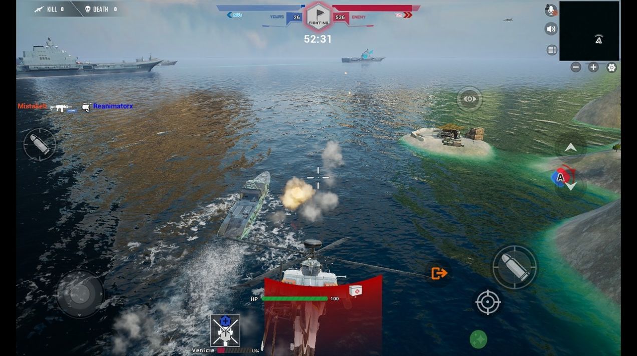 联合打击战场官方版图1