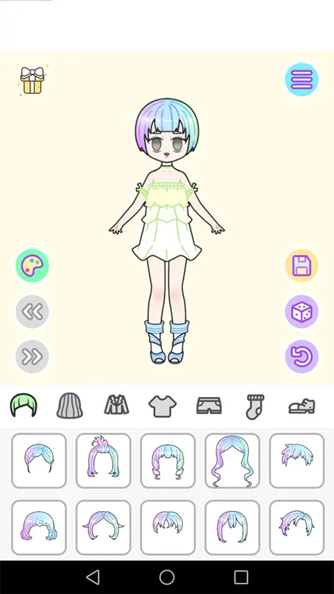 粉彩女孩正版图5