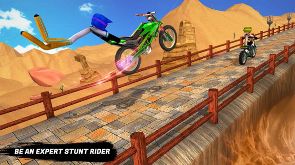 火柴人自行车骑手游戏图3