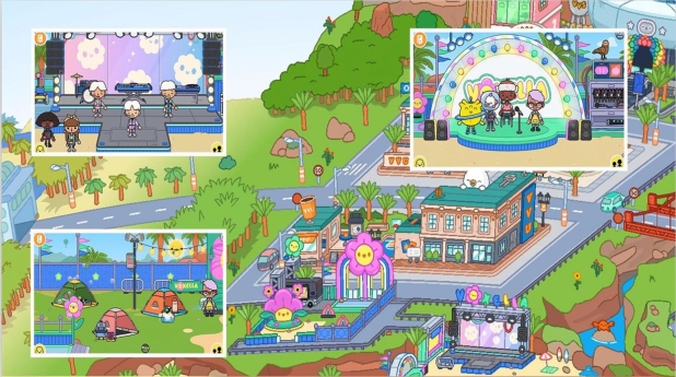 米加小镇世界模拟器最新版图2