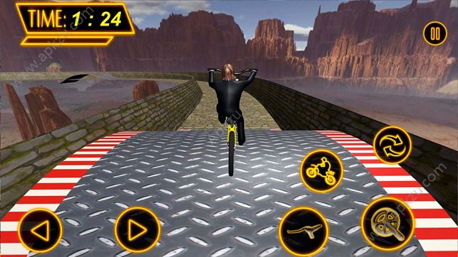 屋顶自行车特技游戏图2