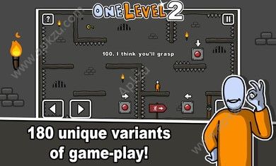 One Level 2火柴人越狱游戏关卡全安卓版 v1.1图2