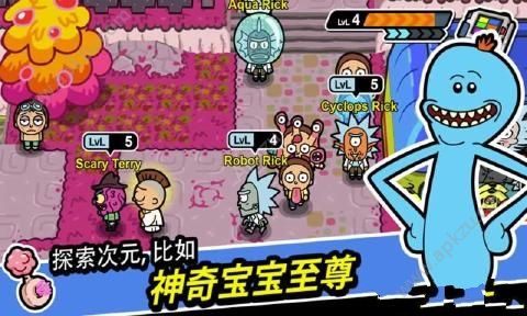 口袋莫帝金币中文安卓版（Pocket Mortys）  v3.11图5
