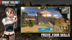 战斗士兵多边形图4