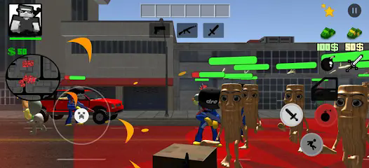 木棍人大战工匠图4